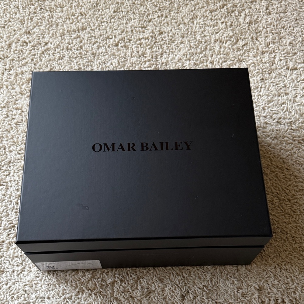 Black Men's Accessory Box